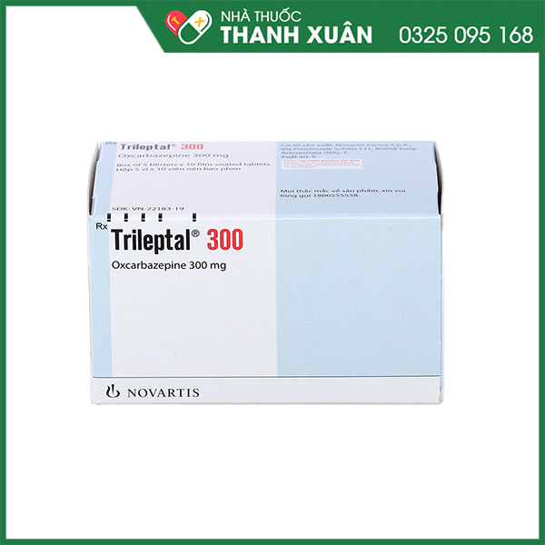 Thuốc Trileptal 300mg điều trị động kinh cục bộ